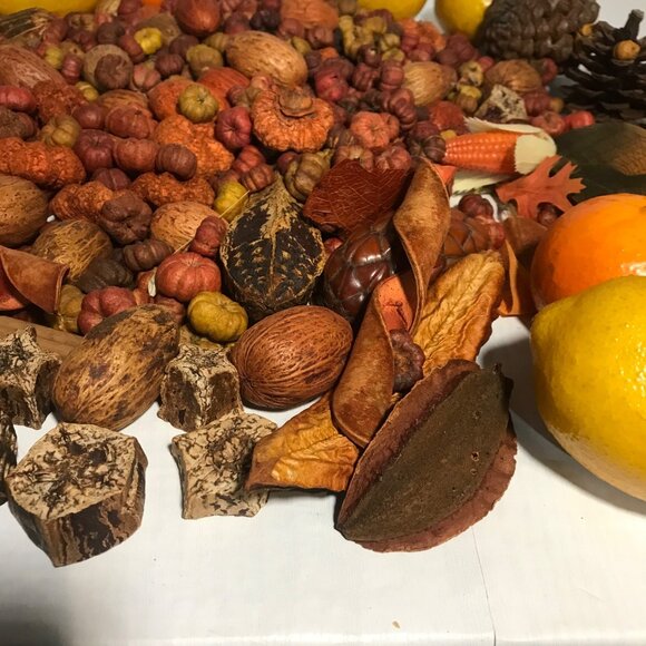 Potpourri Mix With Artificial Lemons & Oranges Fall Decor Premium Decorative - Picture 12 of 16